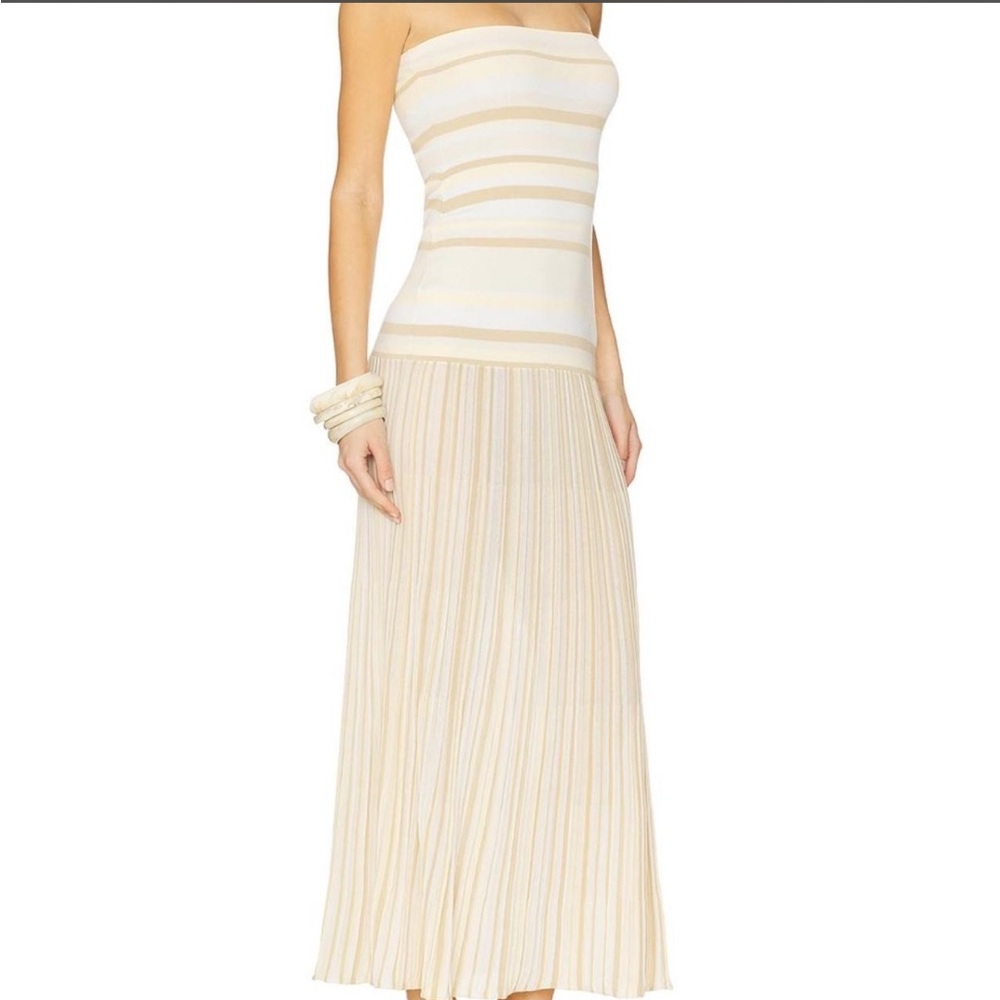 FAITHFUL THE BRAND citara strapless dress